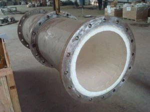 Wear Resistant Alumina Ceramic Lined Pipe