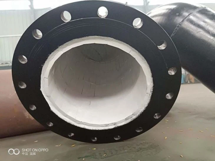 Alumina ceramic composite elbow 3