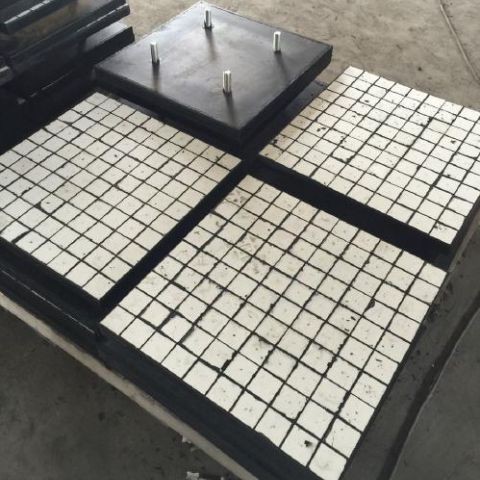 Ceramic Rubber Chute Liner Plate
