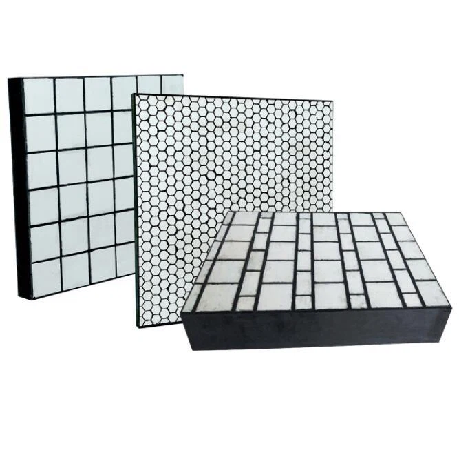Conveyor Loading Chute Skirt Liner Ceramic Rubber Chute Liner